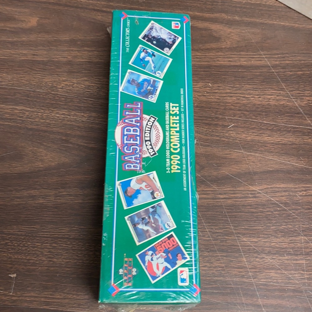1990 upper deck baseball factory set sealed